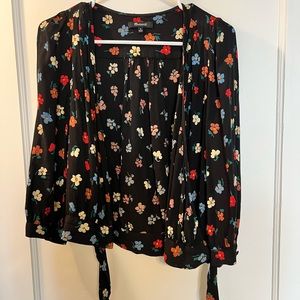 Madewell women’s floral blouse Sz M